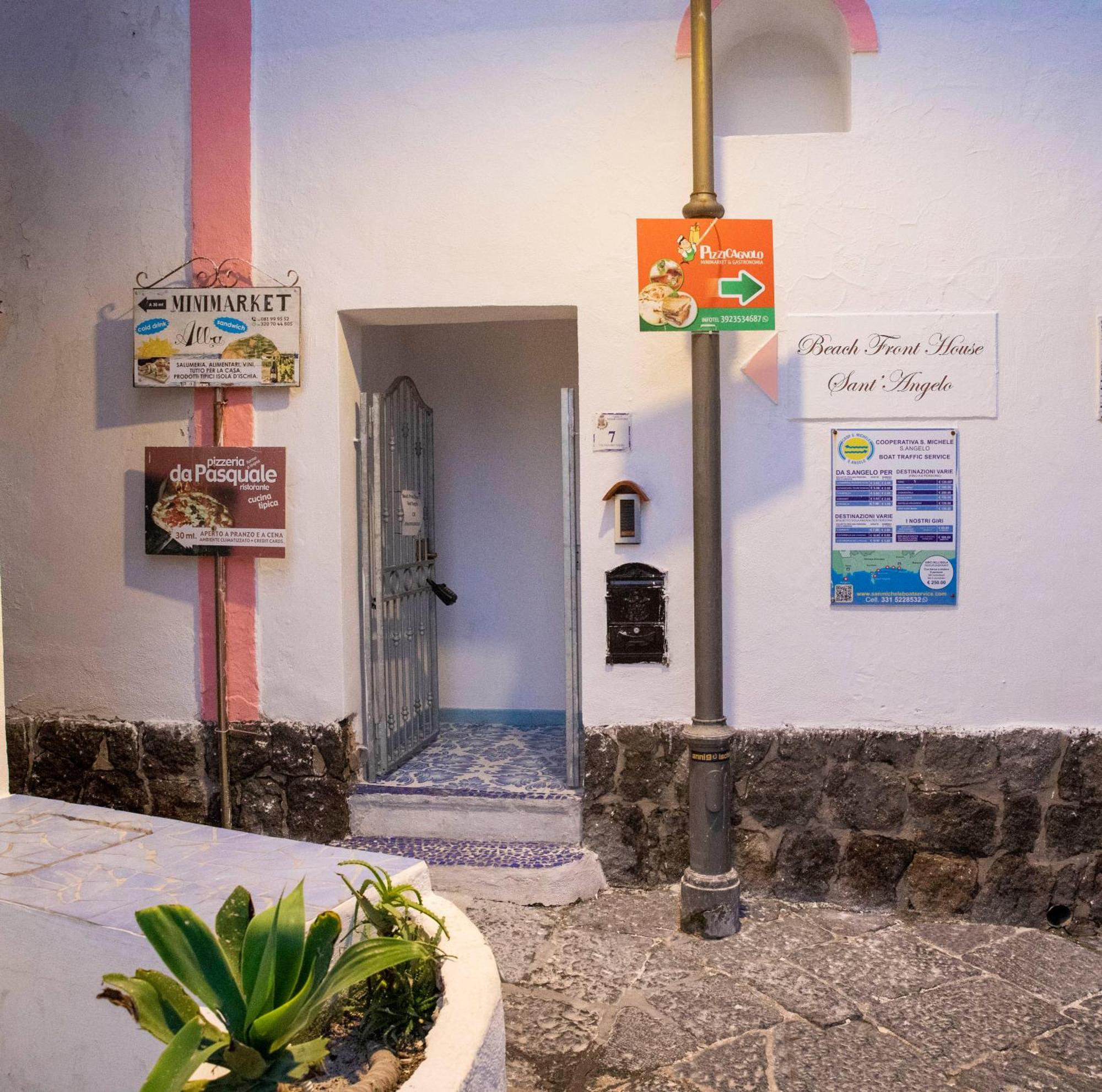 Mare Nostrum - Beachfront House - Sant'Angelo Ischia 外观 照片